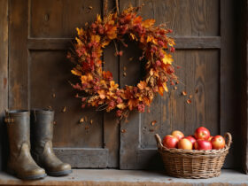 Ozdoby Jesienne Na Zewnątrz