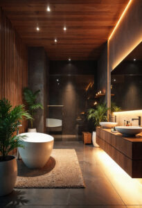 Światło w łazience